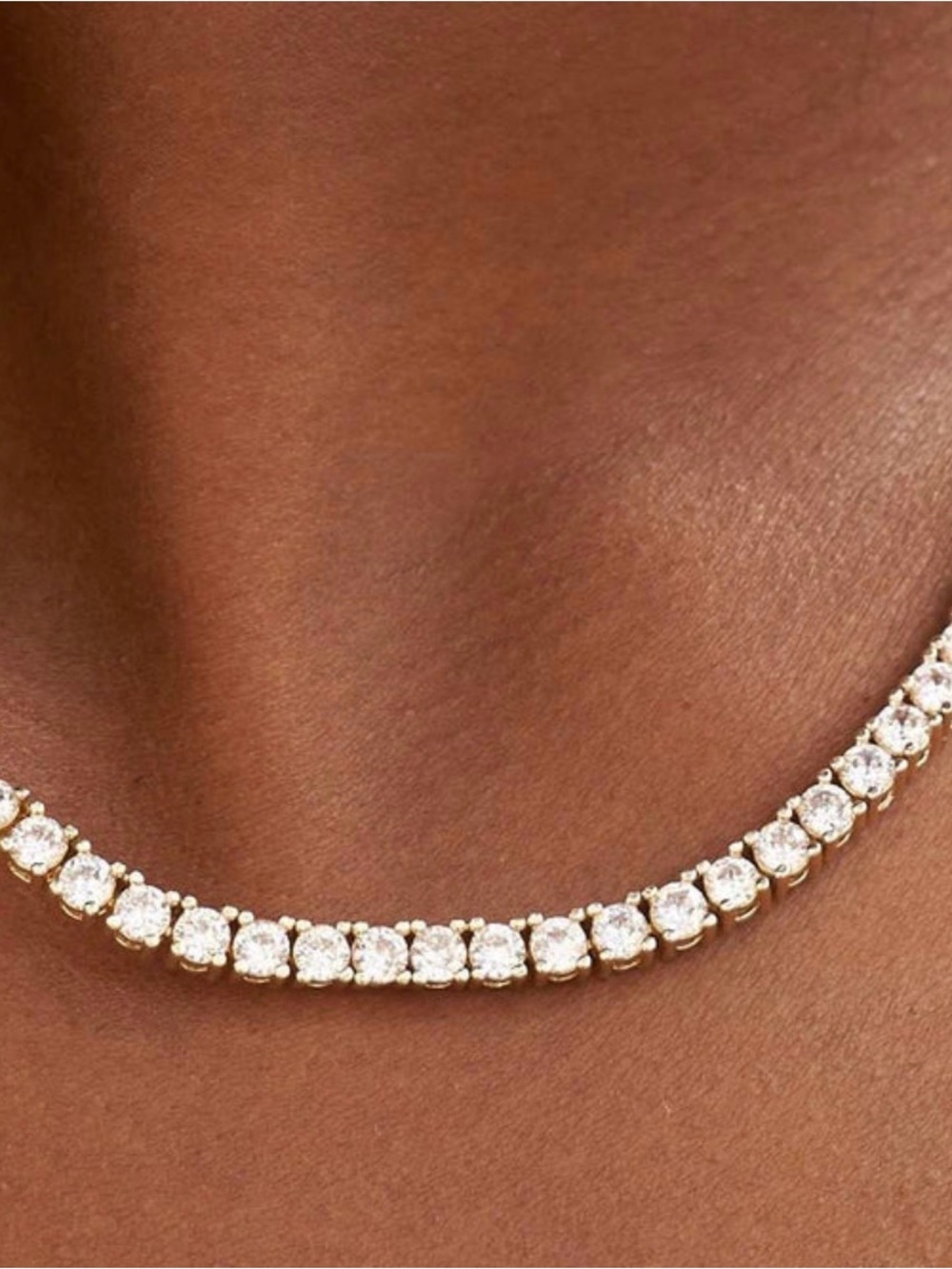 22” - 2mm GLD Yellow Gold Tennis Chain